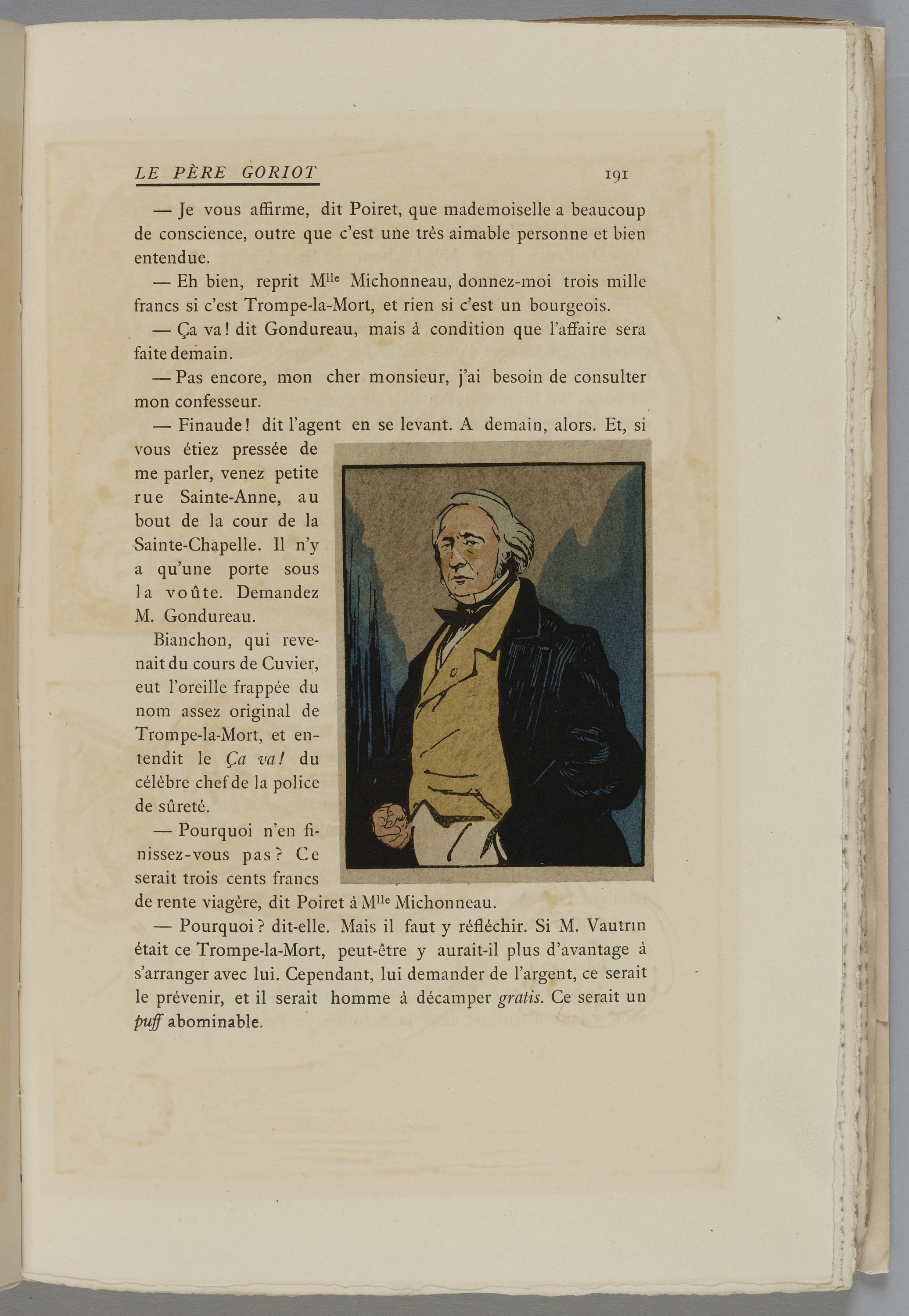 Jean-Paul Quint, Portrait de Cuvier