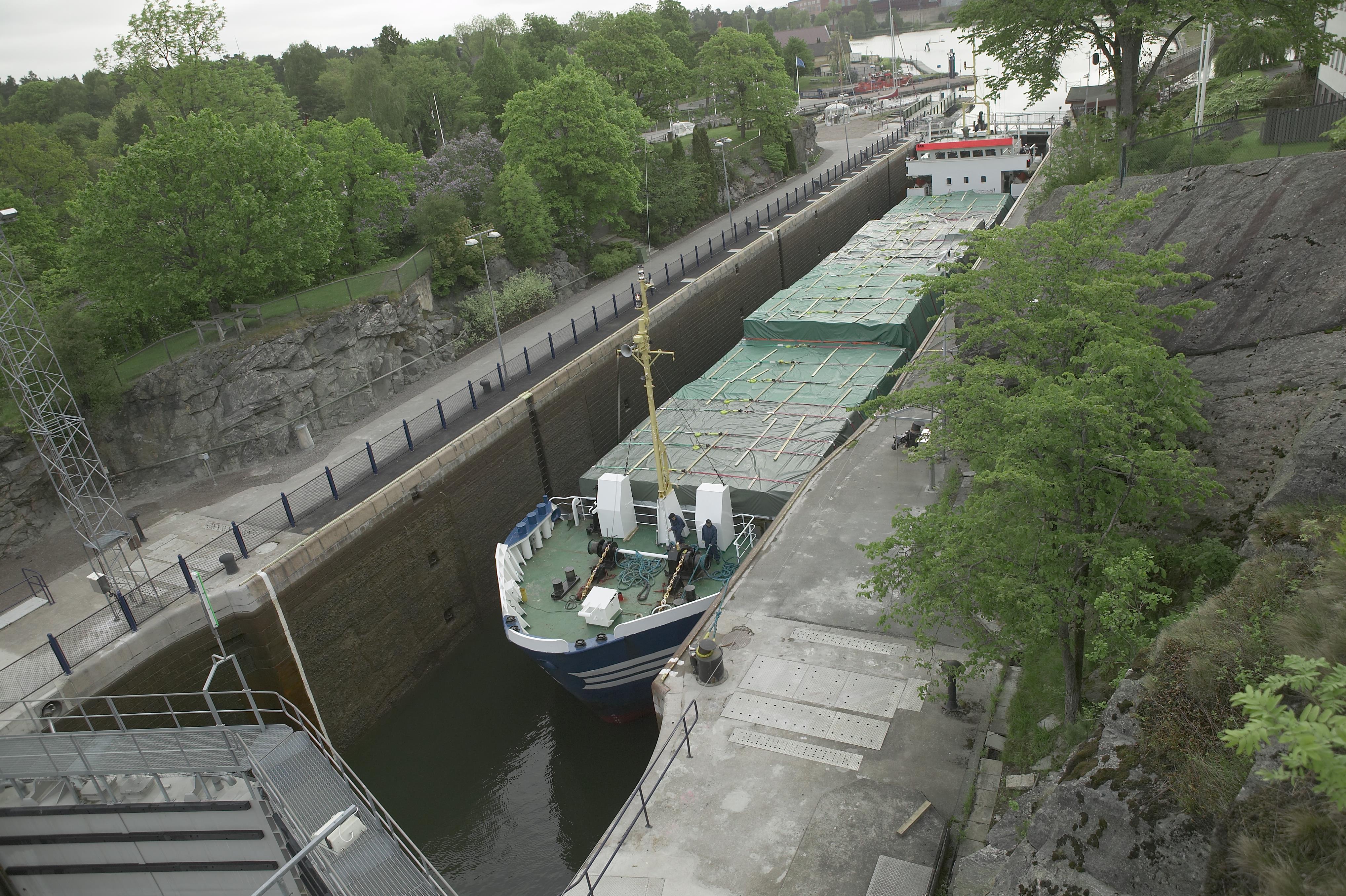 Bengt A Lundberg, Trollhätte kanal