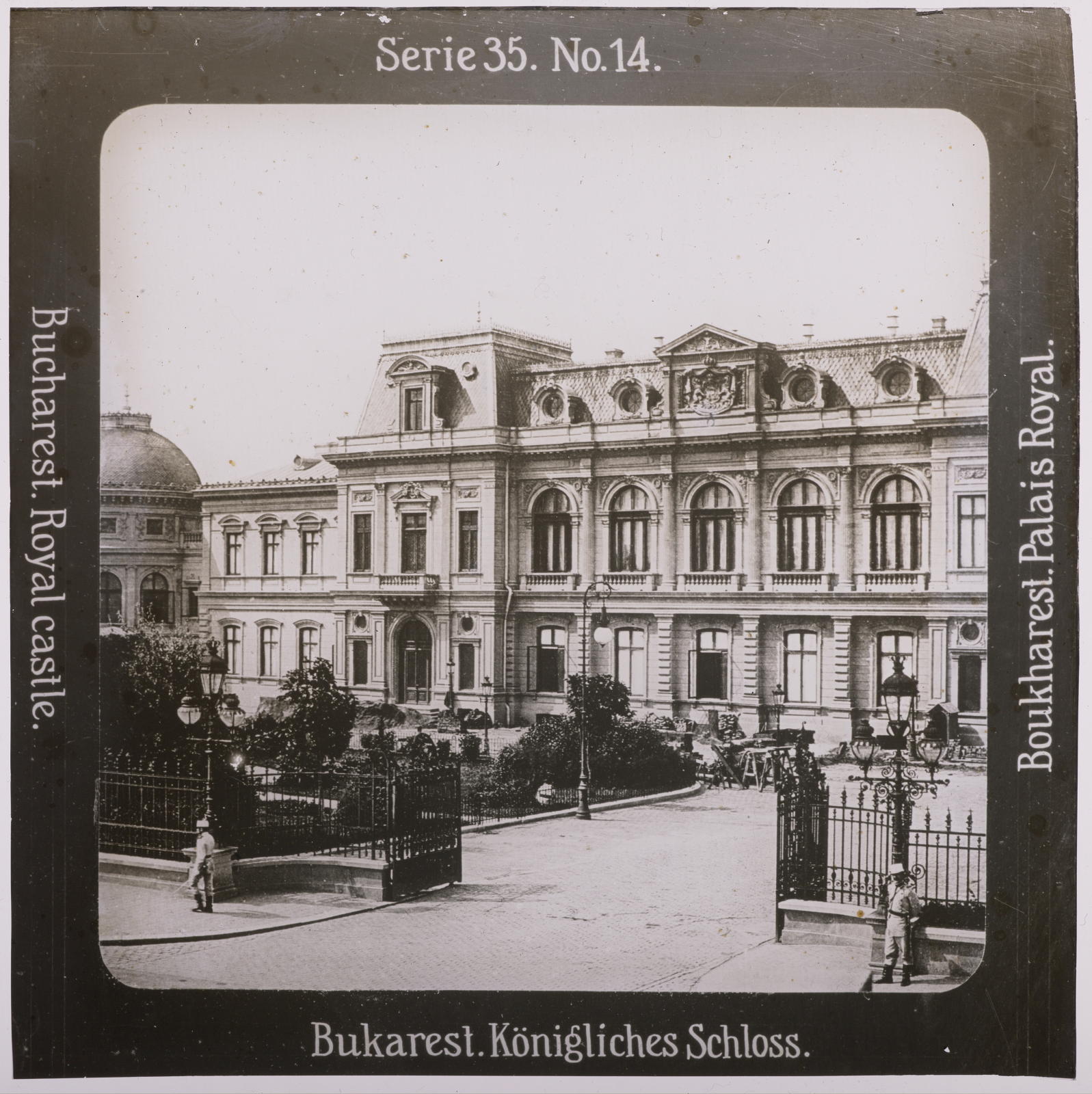 Desconegut, Bukarest. Königliches Schloss Projection für Alle