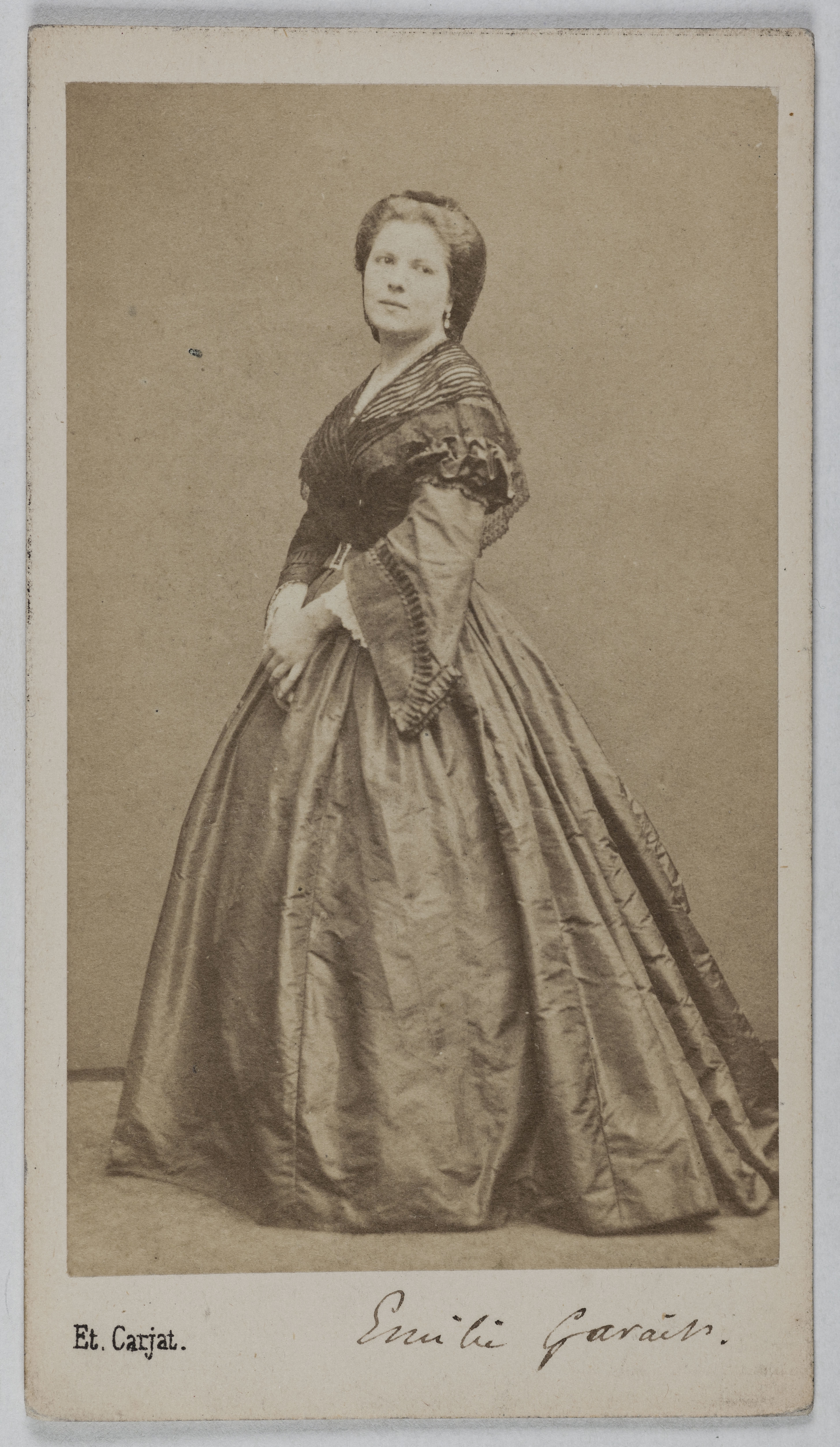 Carjat & Cie, Portrait de Wanda de la Grande Duchesse (Emilie Garait, dite) (1842-1905), (actrice)