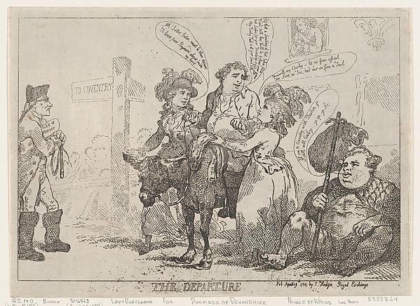 Thomas Rowlandson, The Departure