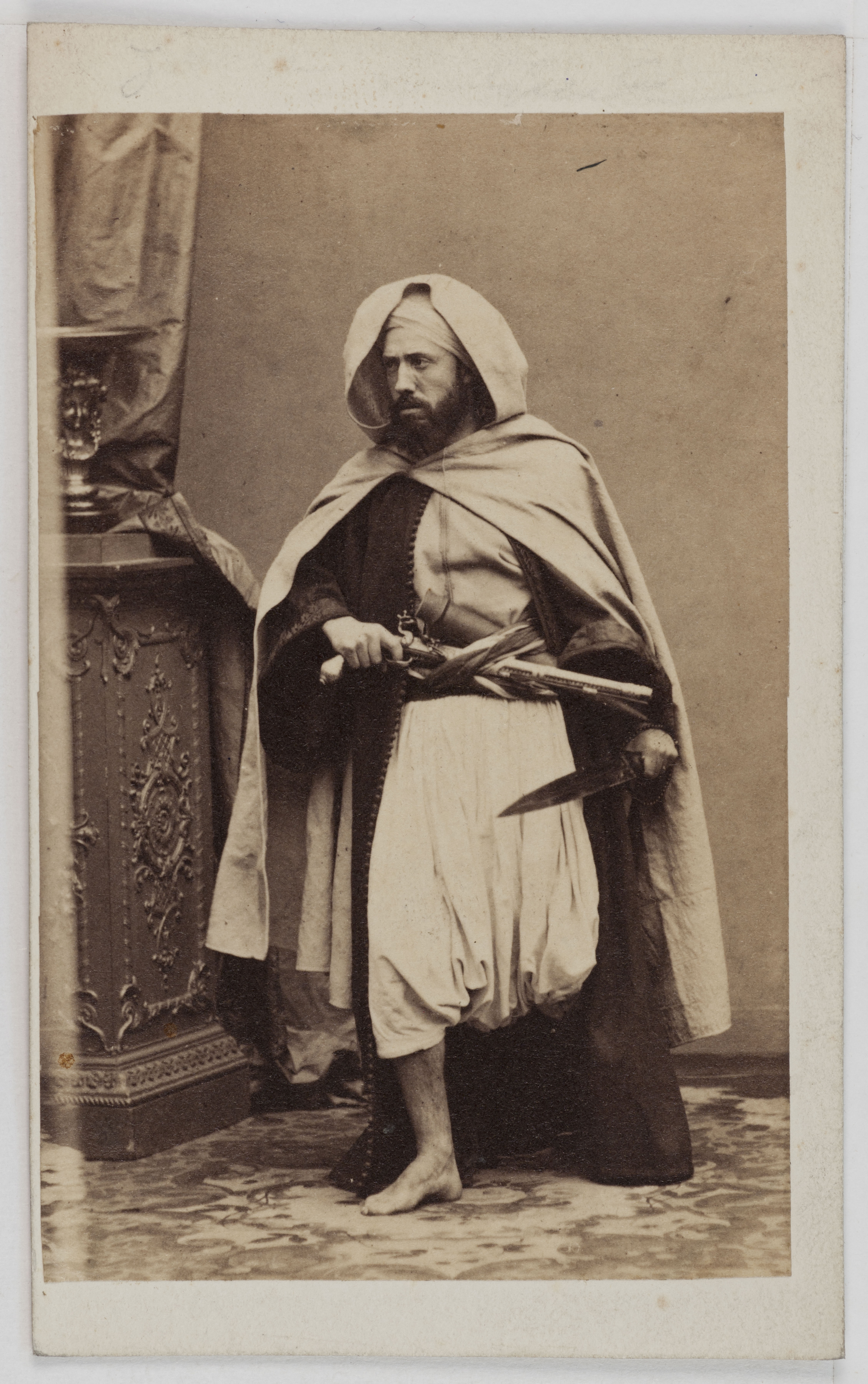 Anonyme, Portrait de Charles Yriarte (1833-1898), littérateur et rédacteur en chef du "Monde Illustré"