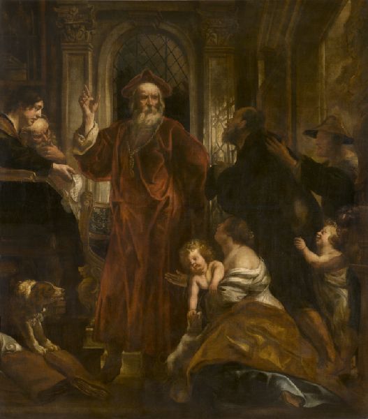 Jacob Jordaens I, Saint Ivo of Brittany