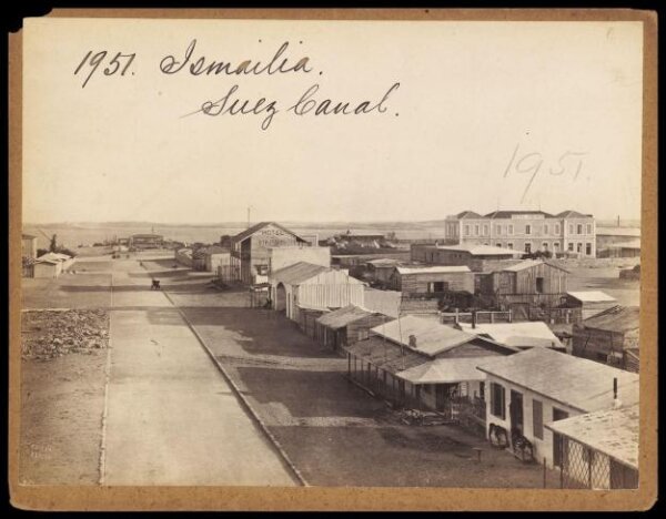 Francis Frith, Ismailia.  Suez Canal