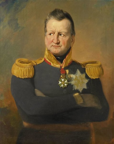 Jan Willem Pieneman, Portrait of Baron David Hendrik Chassé, Lieutenant-General