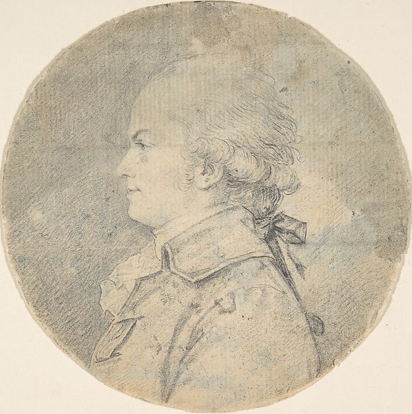 Anonymous, French, 18th century, Bust of a Man