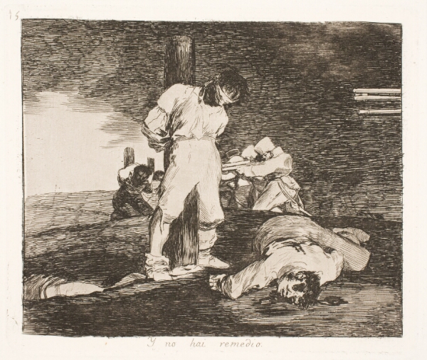 Francisco de Goya, Og der er intet mere at gøre (15)