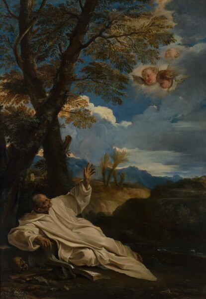 Pier Francesco Mola, The Vision of Saint Bruno