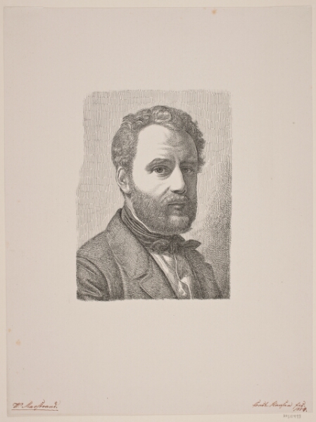 Constantin Hansen, Portræt af Wilhelm Marstrand
