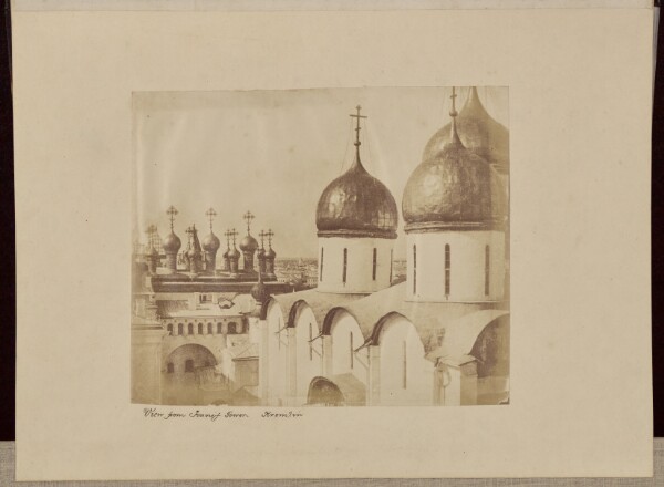 Roger Fenton, From Ivanif [sic] Tower, Kremlin, Moscow