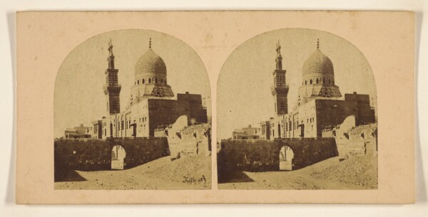 Francis Frith, The Mosque of Emeer Akhor. [Cairo, Egypt]