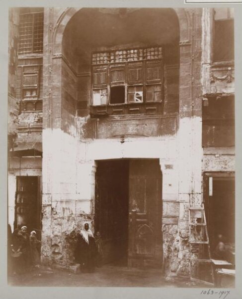 Unknown, The entrance of an unidentified house, Cairo