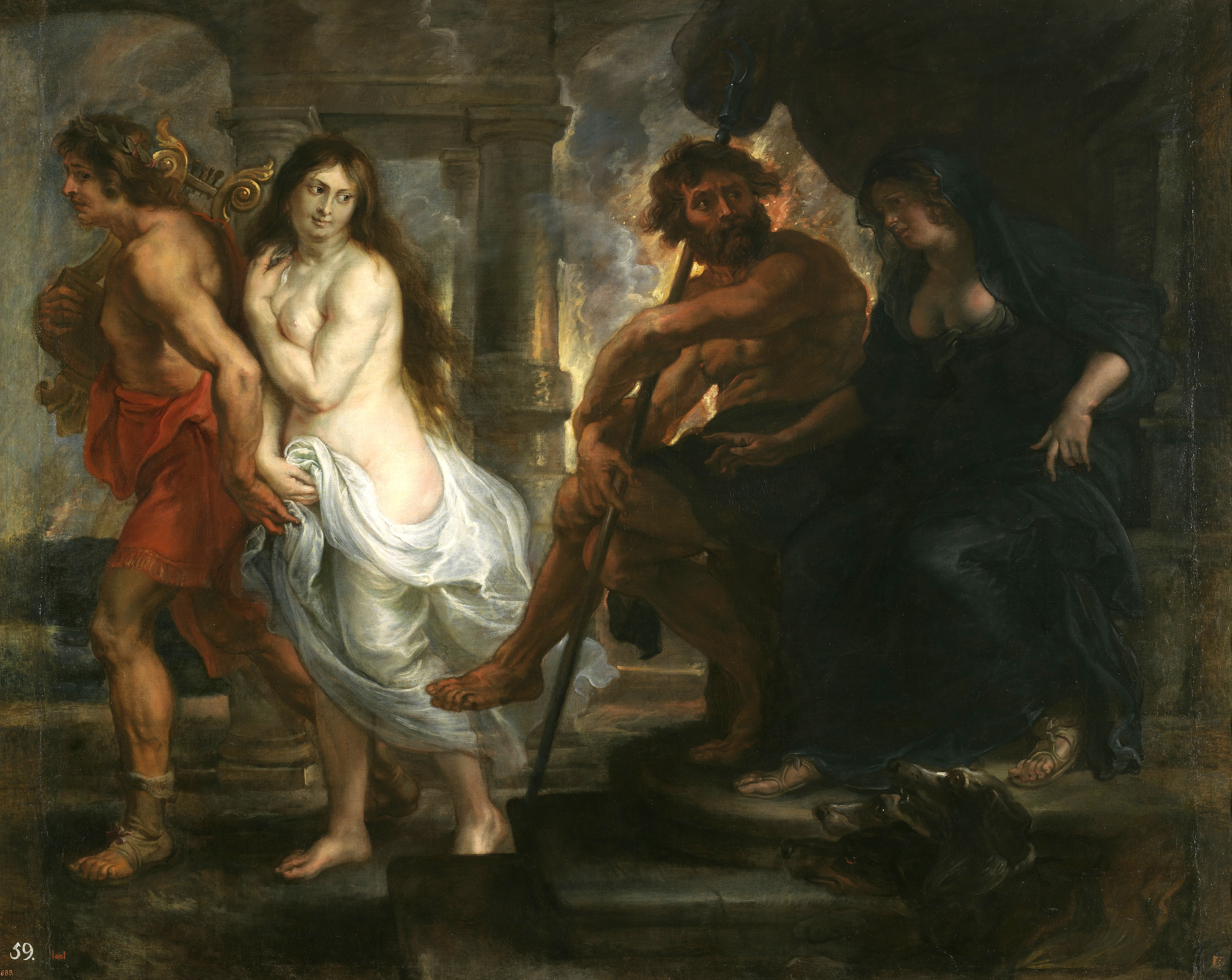 Peter Paul Rubens, Orpheus and Eurydice