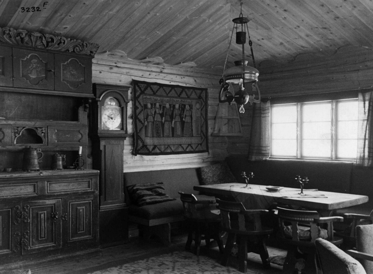 Anders Beer Wilse, Interiør, Spiterstulen, Visdalen, Jotunheimen, 1936
