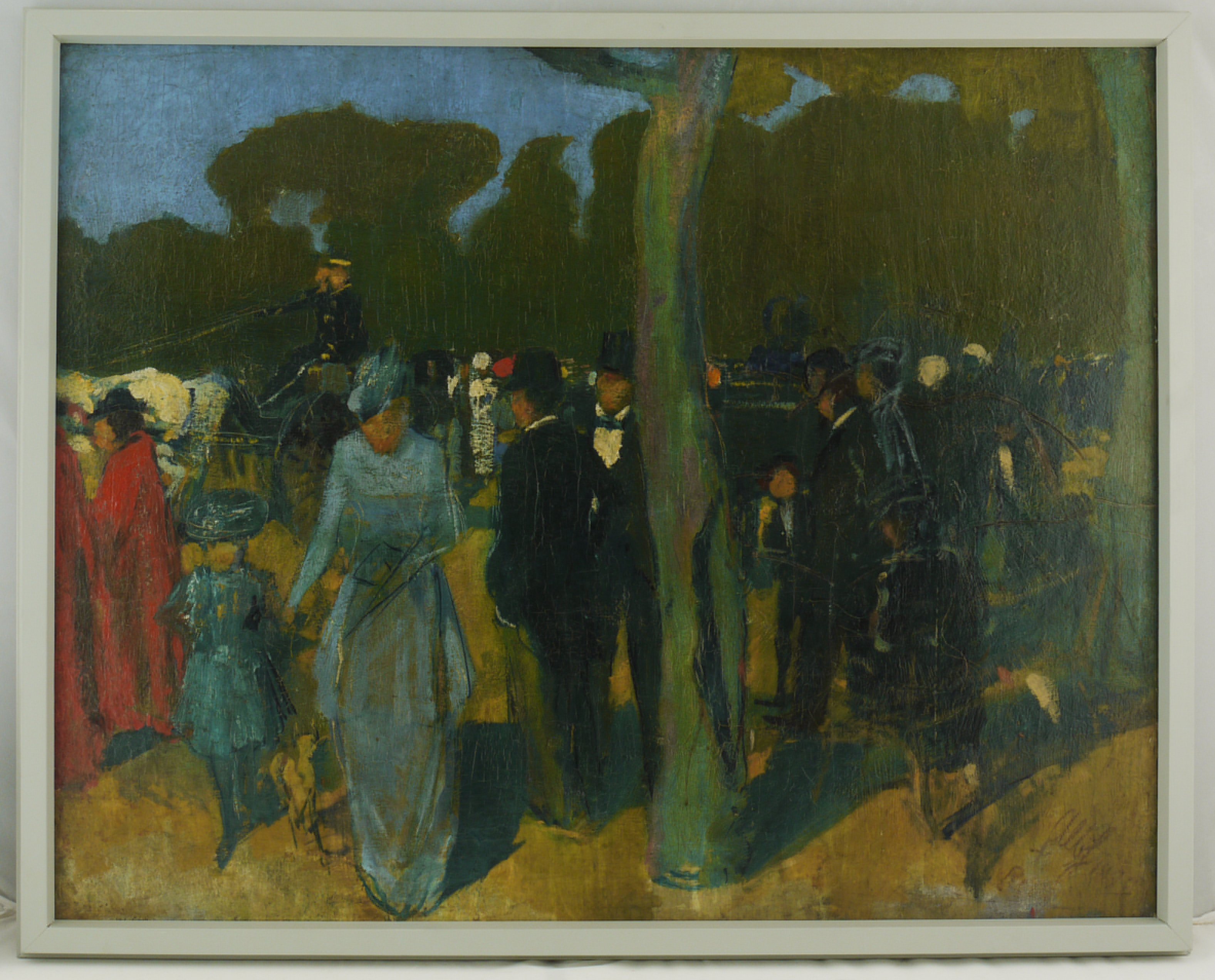 Albert Haueisen, Auf dem Monte Pincio