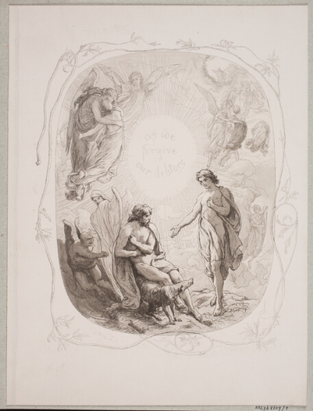 Lorenz Frølich, Illustration til "The Lord's Prayer"