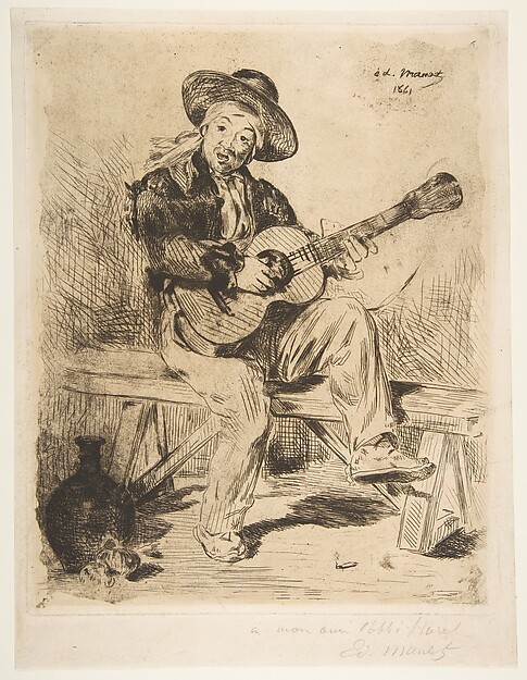 Edouard Manet, The Spanish Singer