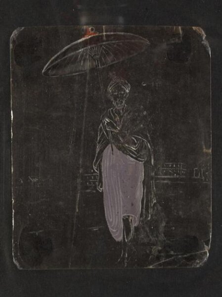 Unknown, One of forty-five drawings of Muharram scenes, occupations, festivals and ceremonies.