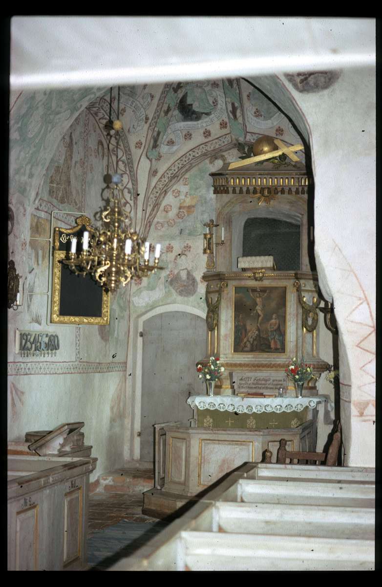 Ola Ehn, Altarpredikstol i Yttergrans kyrka, Uppland 1972