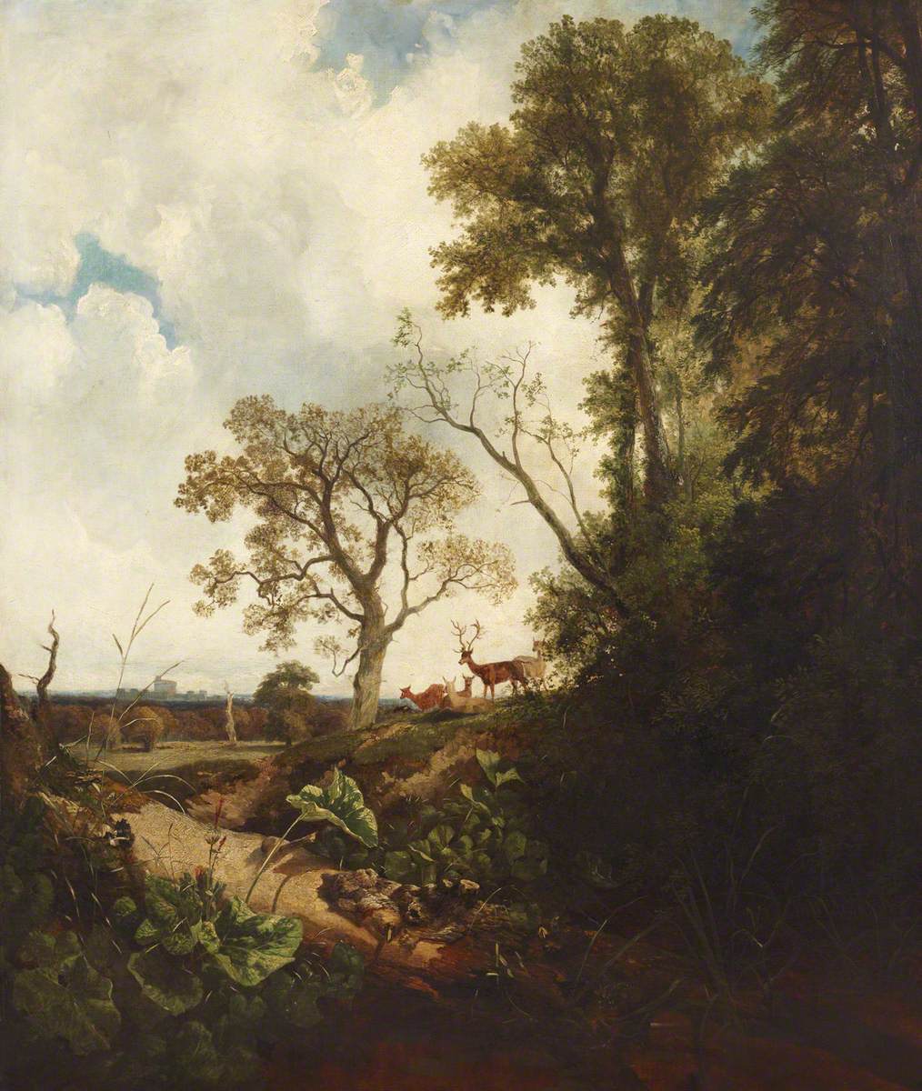 William James Müller, Windsor Castle from the Park
