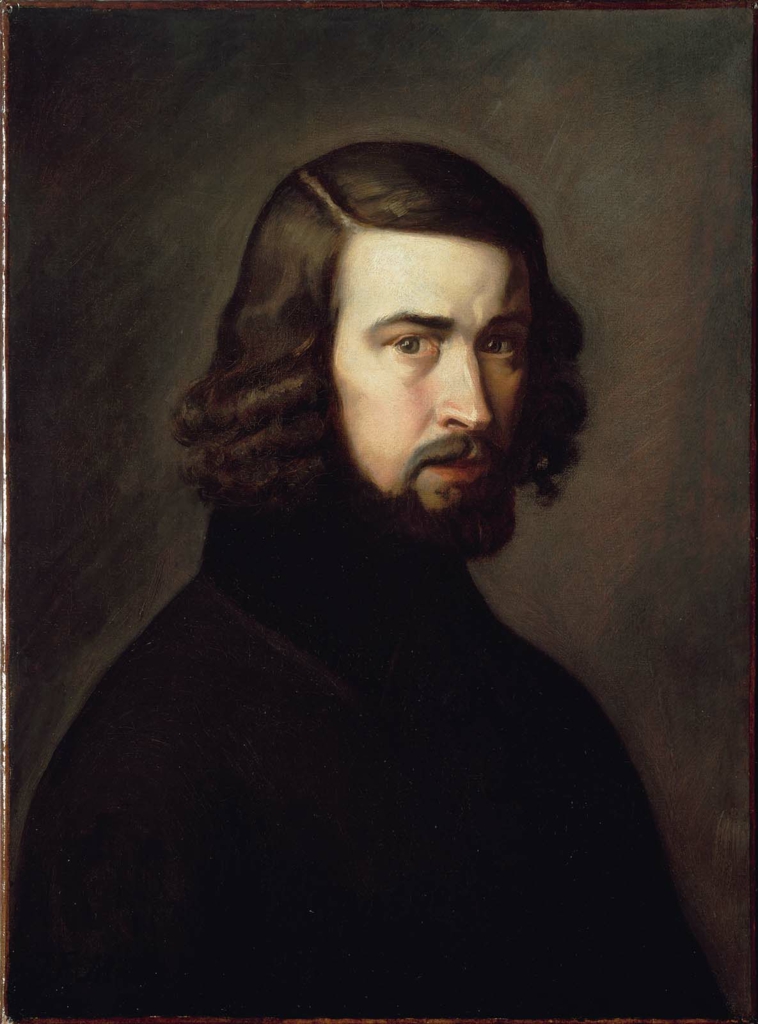 Jean-François Millet, Self-Portrait