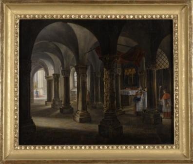 Johann Martin Bernatz, Die Krypta des Freisinger Domes