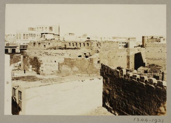 K.A.C. Creswell, Pentagonal tower, North Wall, Cairo
