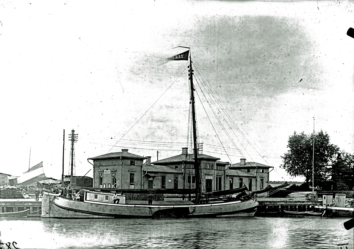 Ellert Johan Viktor Sörman, Hollänskt segelfartyg, Zeemeeuw. Fotograf E Sörman.