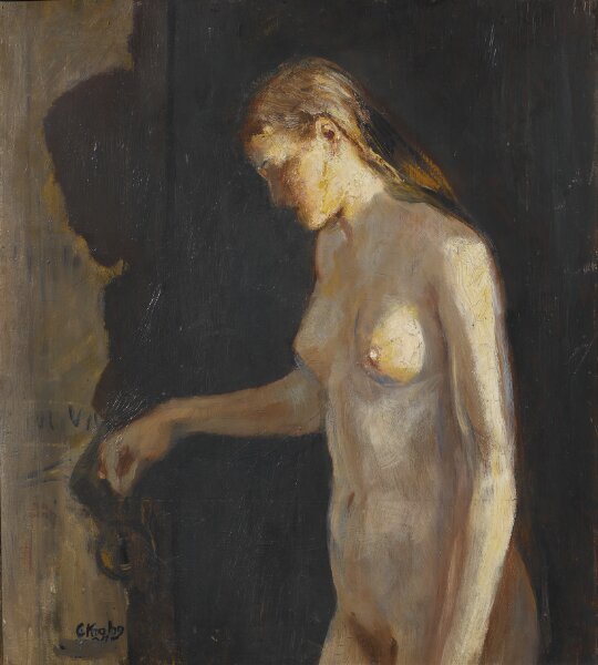 Christian Krohg, Kvinnlig modell