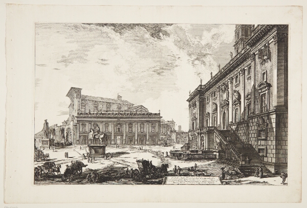 Giovanni Battista Piranesi, Piazza del Campidoglio