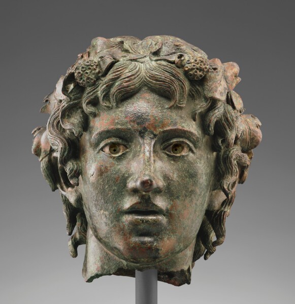 Unknown, Head from the Statue of the Young Bacchus