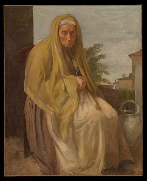 Edgar Degas, The Old Italian Woman