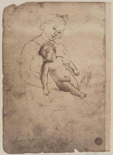 Fratelli Alinari, Study for Virgin and Child