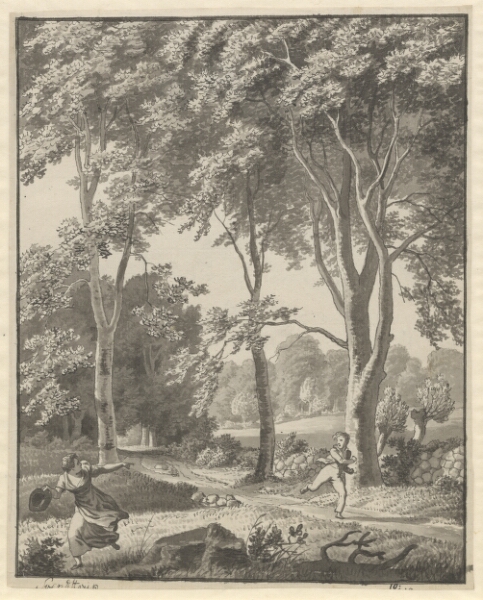 C.W. Eckersberg, Fra skoven ved Svendstrup
