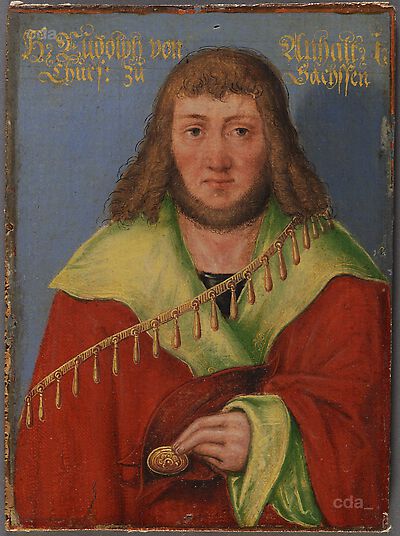 Lucas Cranach the Younger, Rudolf I., Duke, son of Albrechts II., died 1356