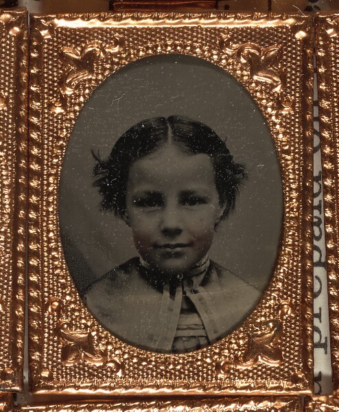 Unknown, [Portrait of a young girl]