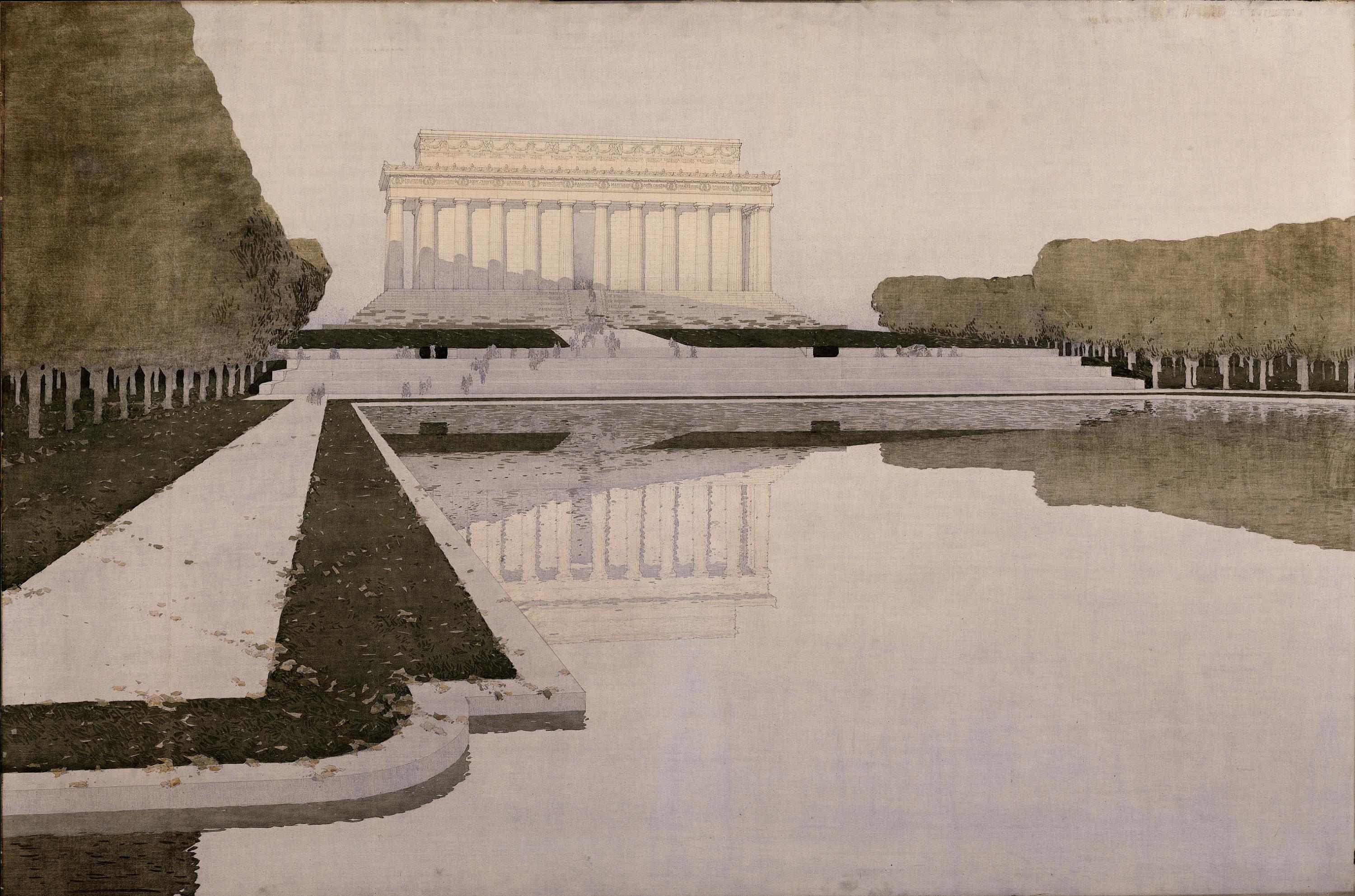 Unidentified, (Lincoln Memorial)