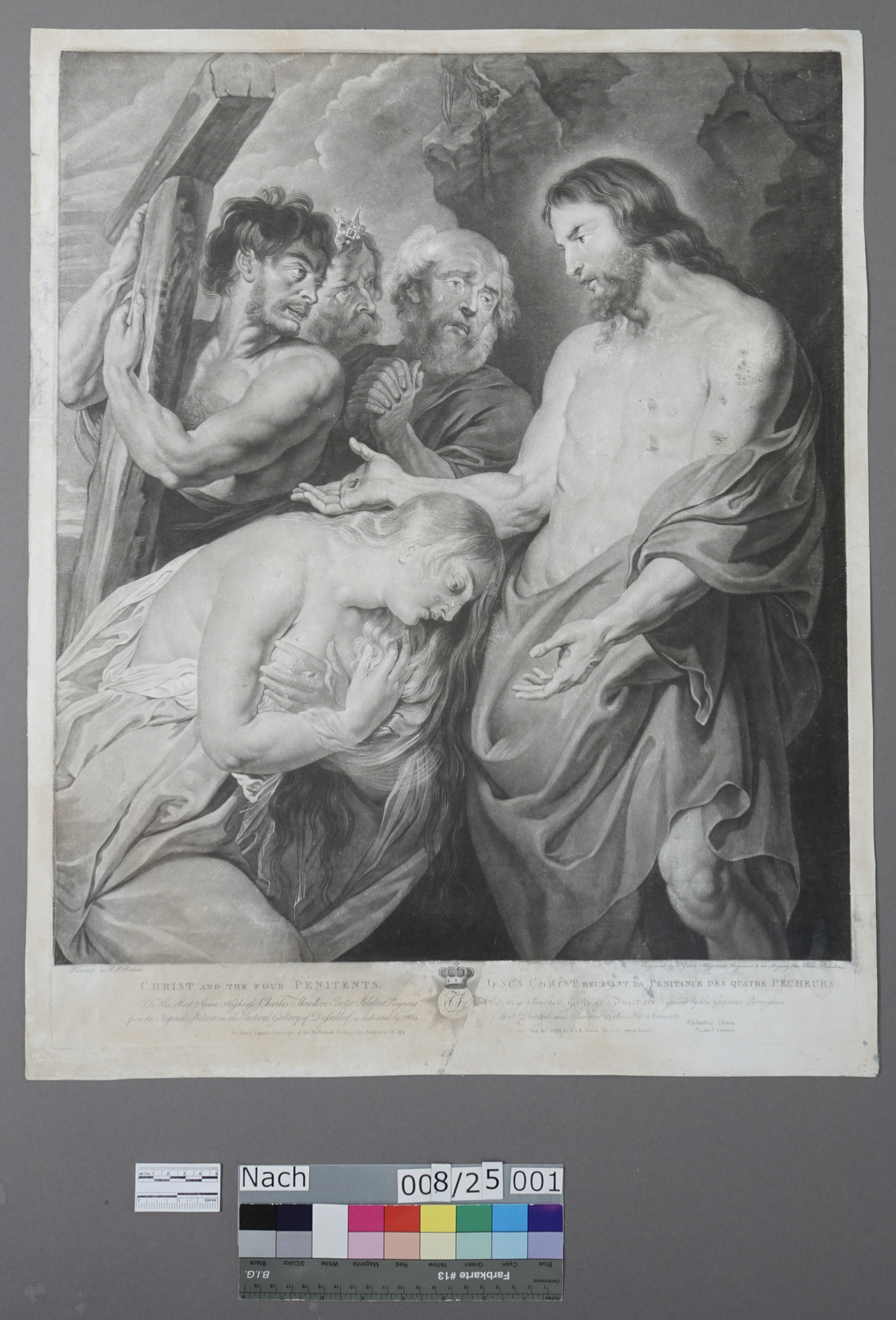 Susanne Grzimek, Christ and the four penitents (Christus und die vier Büßer)
