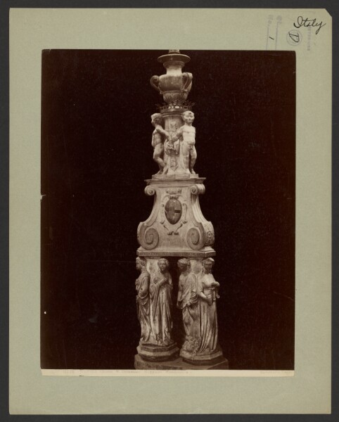 Giorgio Sommer, Candelabra, Church of St. Domenico, Naples