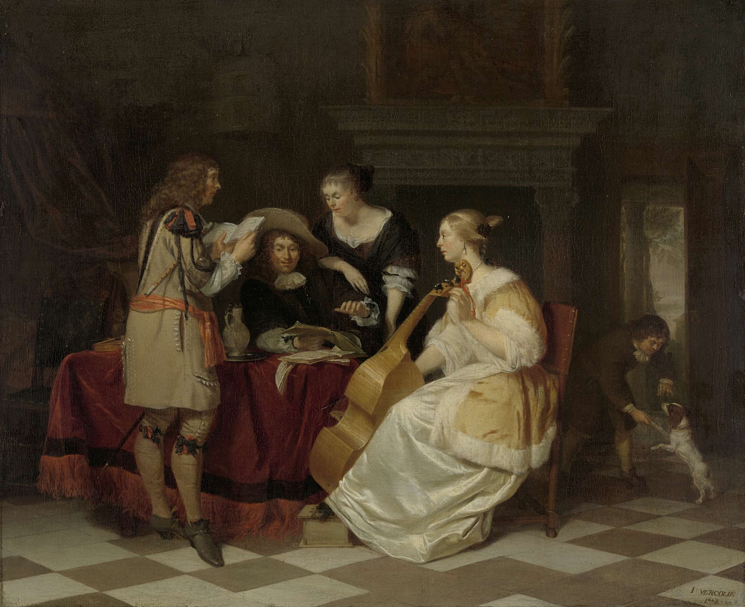 Jan Verkolje, A Musical Company