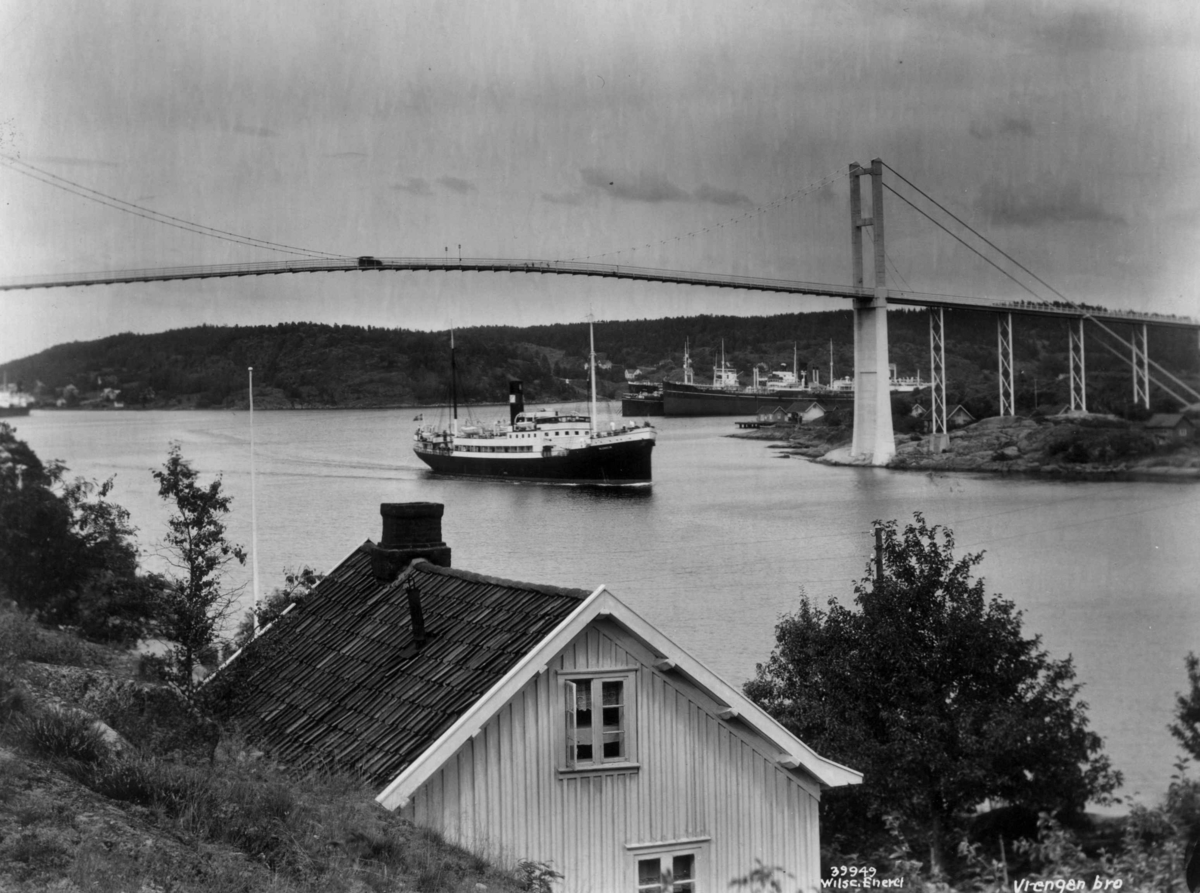 Anders Beer Wilse, Samferdsel, Bro, Båt, Blenheim, Vrengen bro