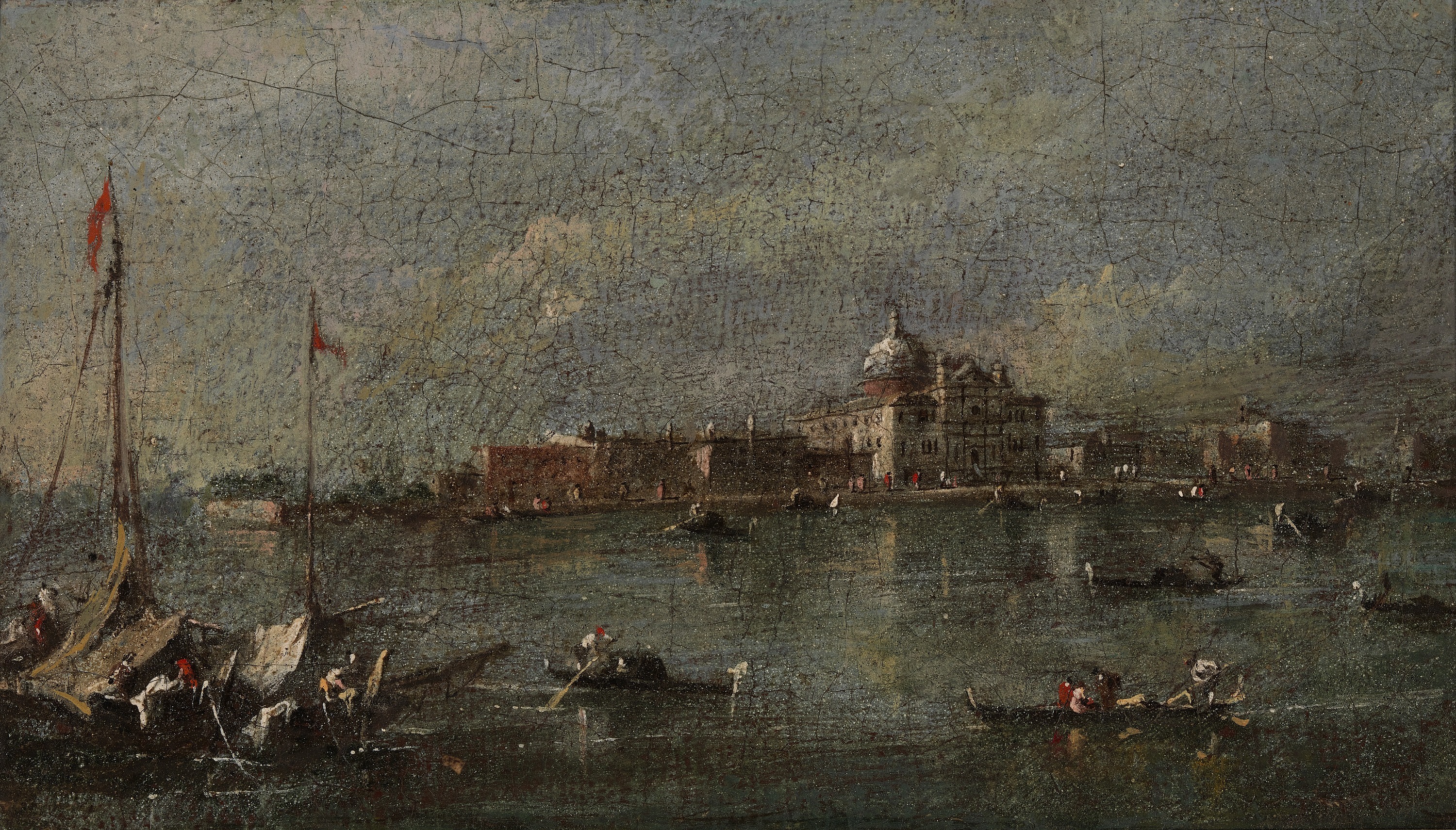 Giacomo Guardi, Venetian Scene