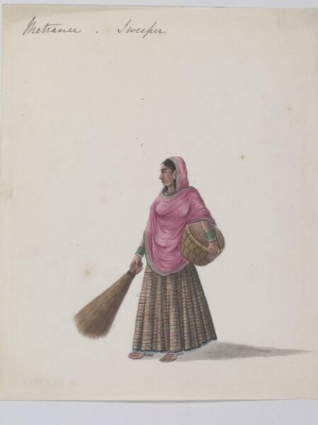 Unknown, A Woman sweeper