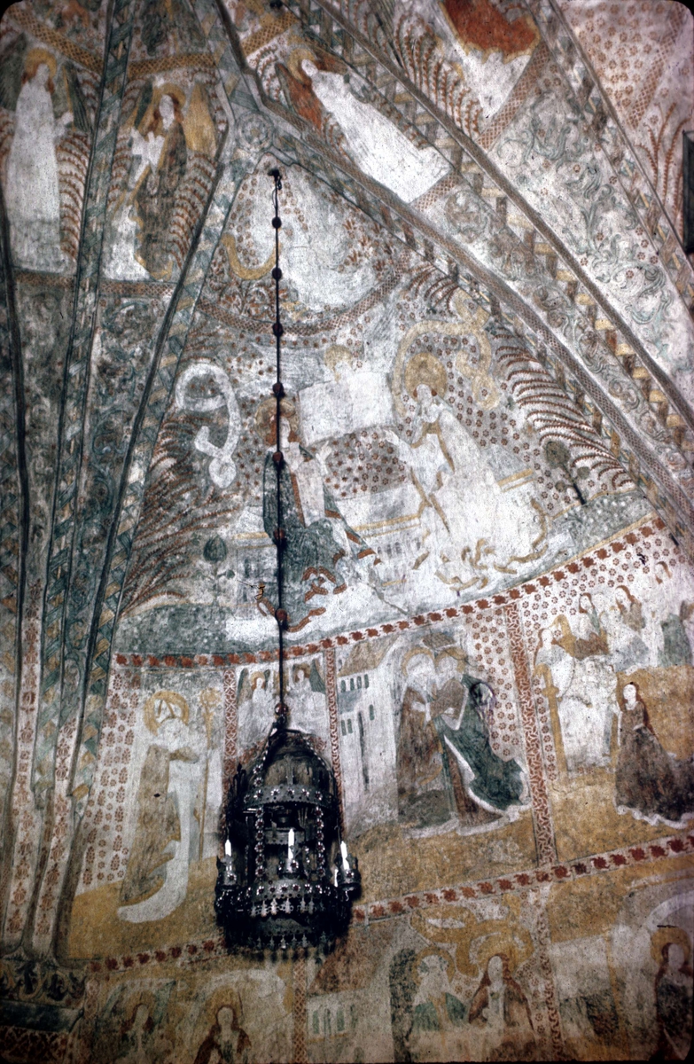 Okänd,, Interior of Edebo Church, Edebo parish, Uppland