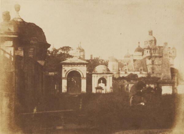 Hill & Adamson, [Greyfriars Churchyard & Heriot's Hospital.]