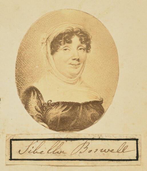 Unknown, [Portrait of Sibella Boswell]