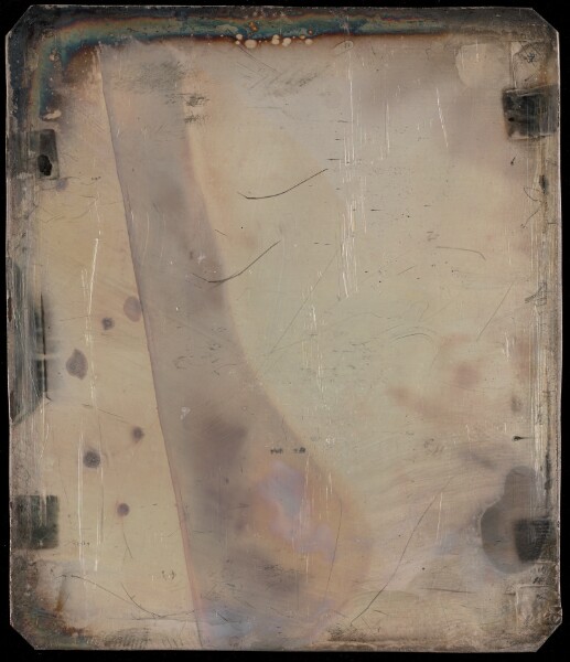 Unknown, [Daguerreotype plate with no image]
