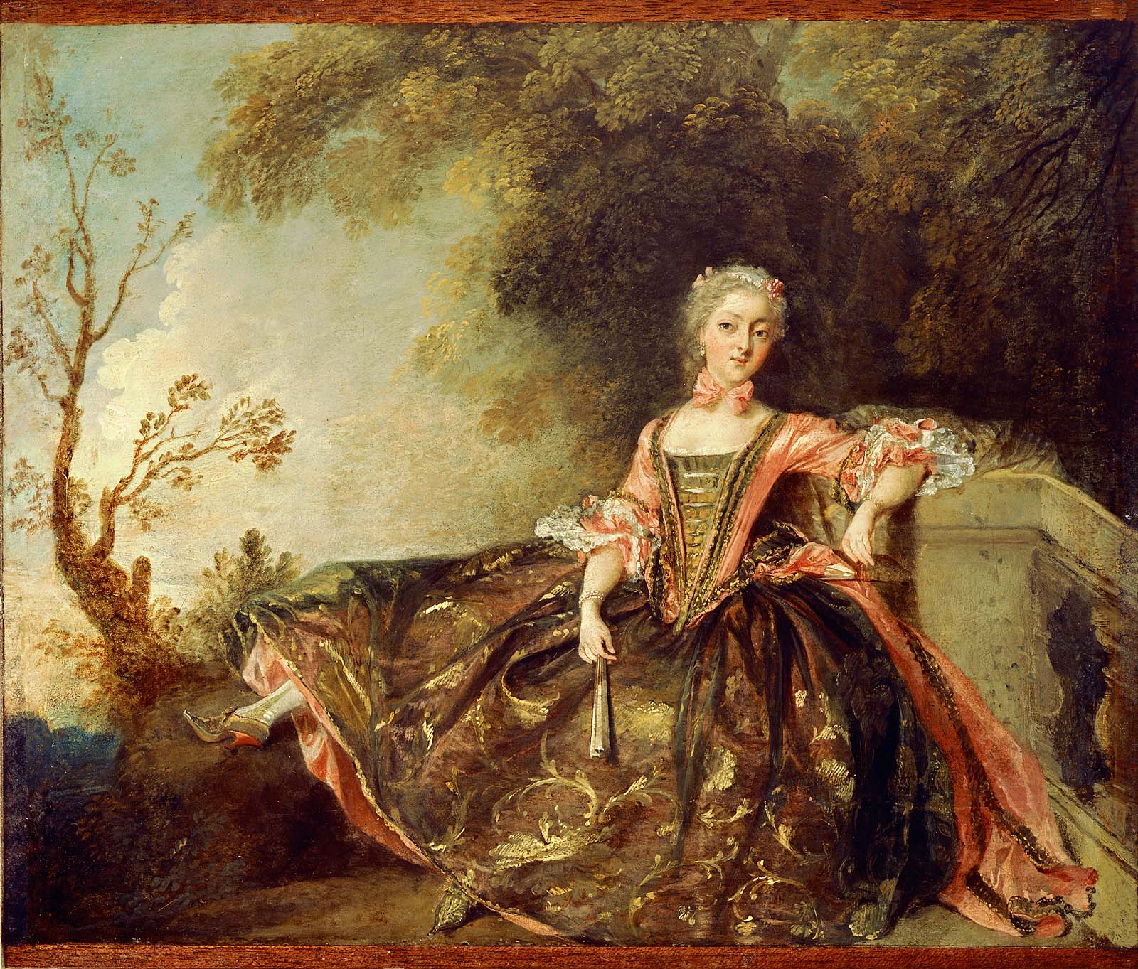 Nicolas Lancret, Portrait of a Dancer (Mademoiselle Marie Sallé?)