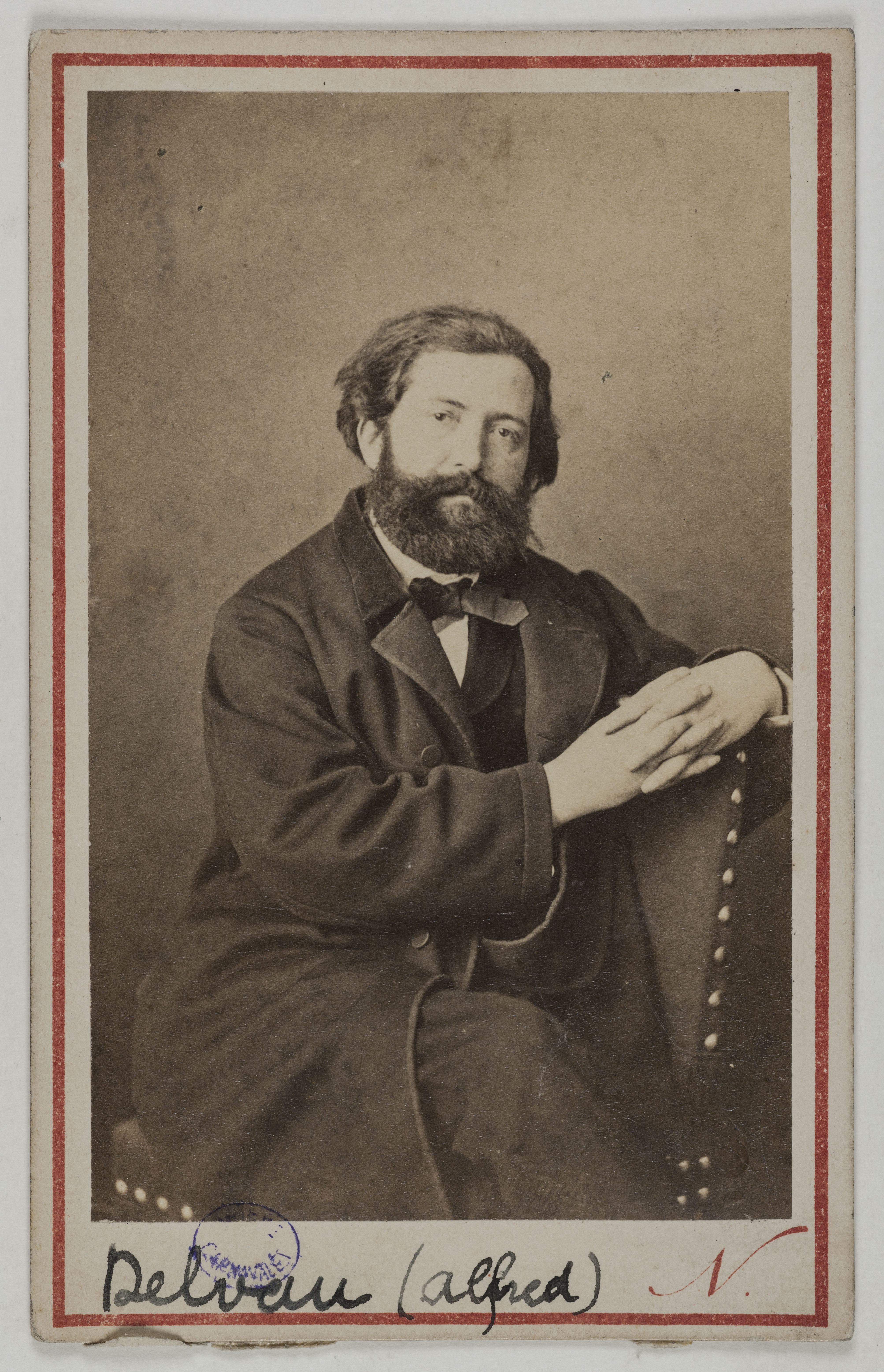Atelier Nadar, Portrait de Delvau Alfred, (1825-1867), (littérateur)