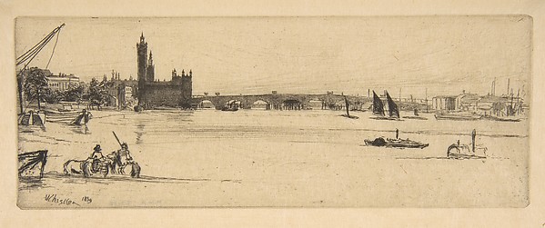 James McNeill Whistler, Old Westminster Bridge